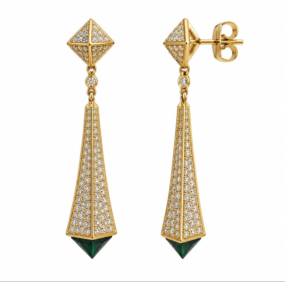 Aretes Malaquita de Estambul