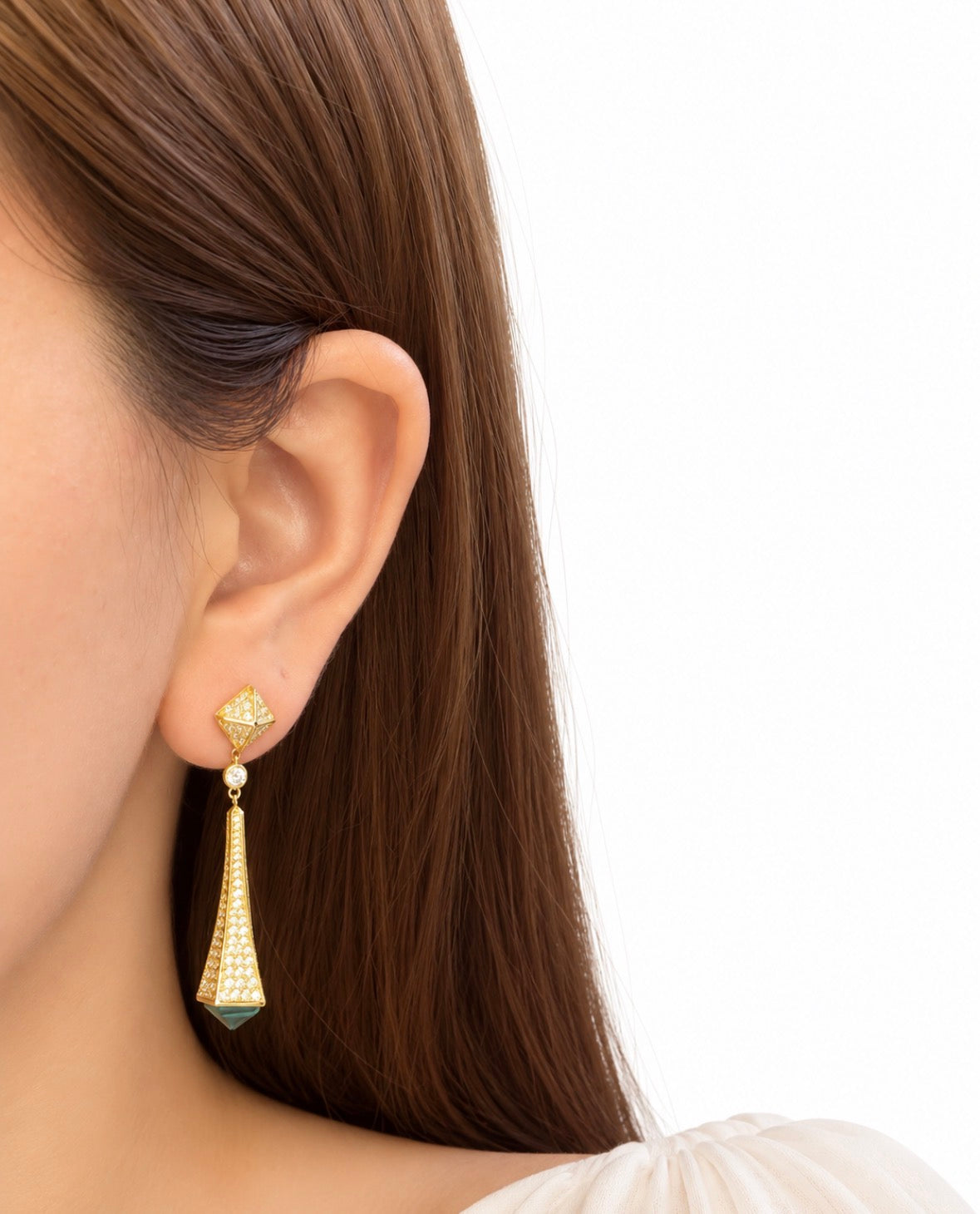 Aretes Malaquita de Estambul