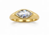 Anillo Marrakech Moissanita
