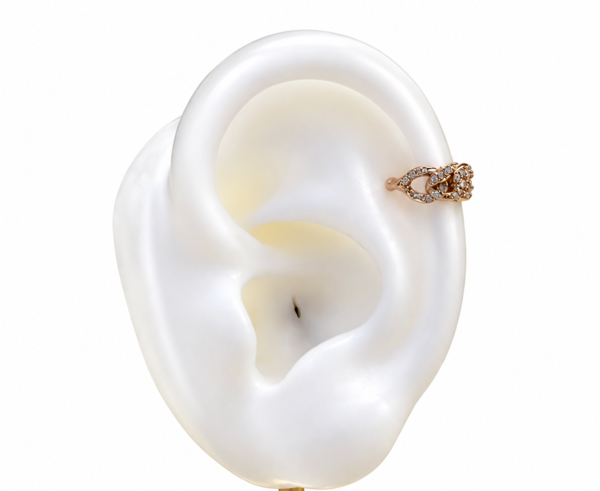 Earcuff Entrelazado