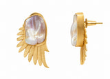 Aretes Ala de perla