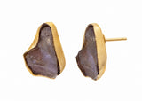 Aretes Cubo Cuarzo