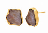Aretes Cubo Cuarzo