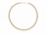 Gargantilla Eternity oro amarillo