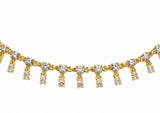 Gargantilla Eternity oro amarillo