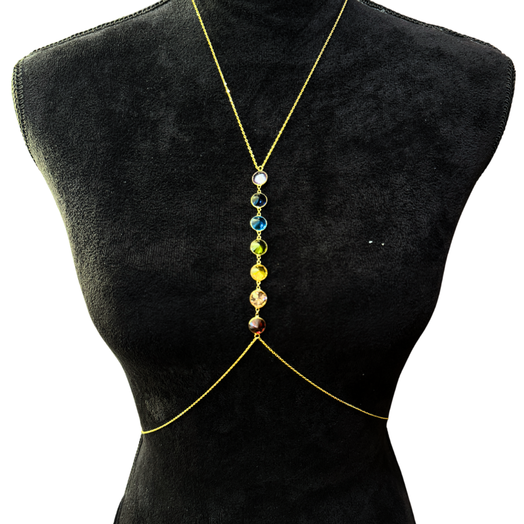 Body chain chakras colores
