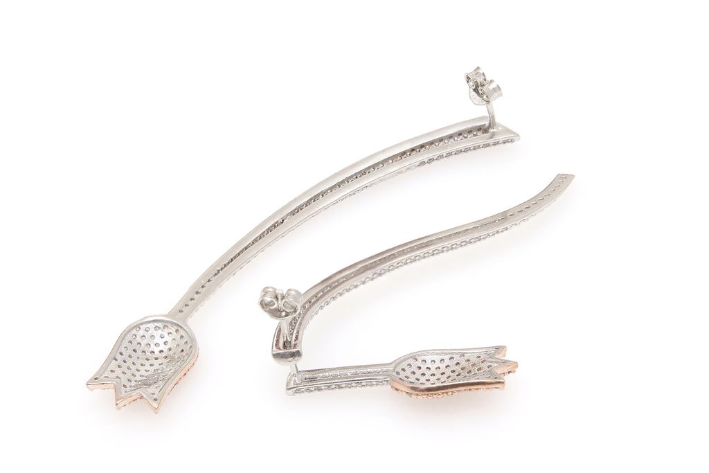 Aretes tulipan
