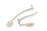 Aretes tulipan