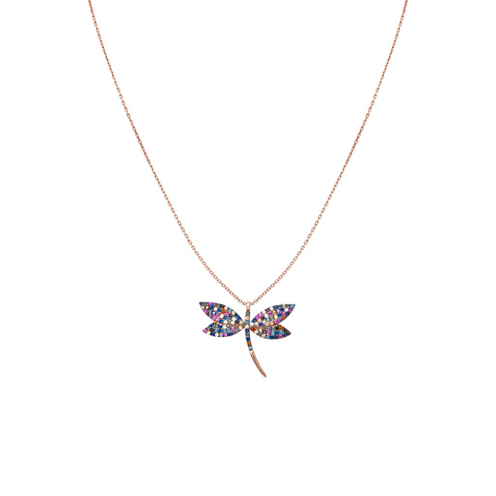 Collar Libélula Clásica Colores