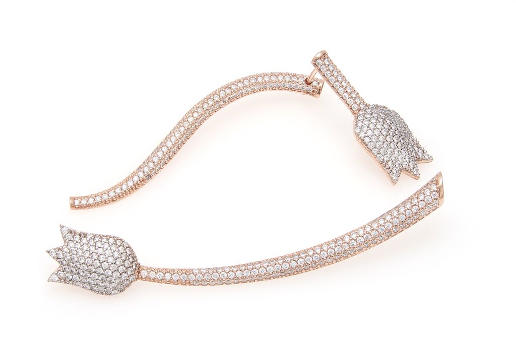 Aretes tulipan