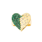 Anillo Corazón partido