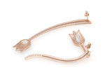 Aretes tulipan