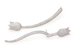 Aretes tulipan
