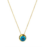Ojo esfera neon turquesa 