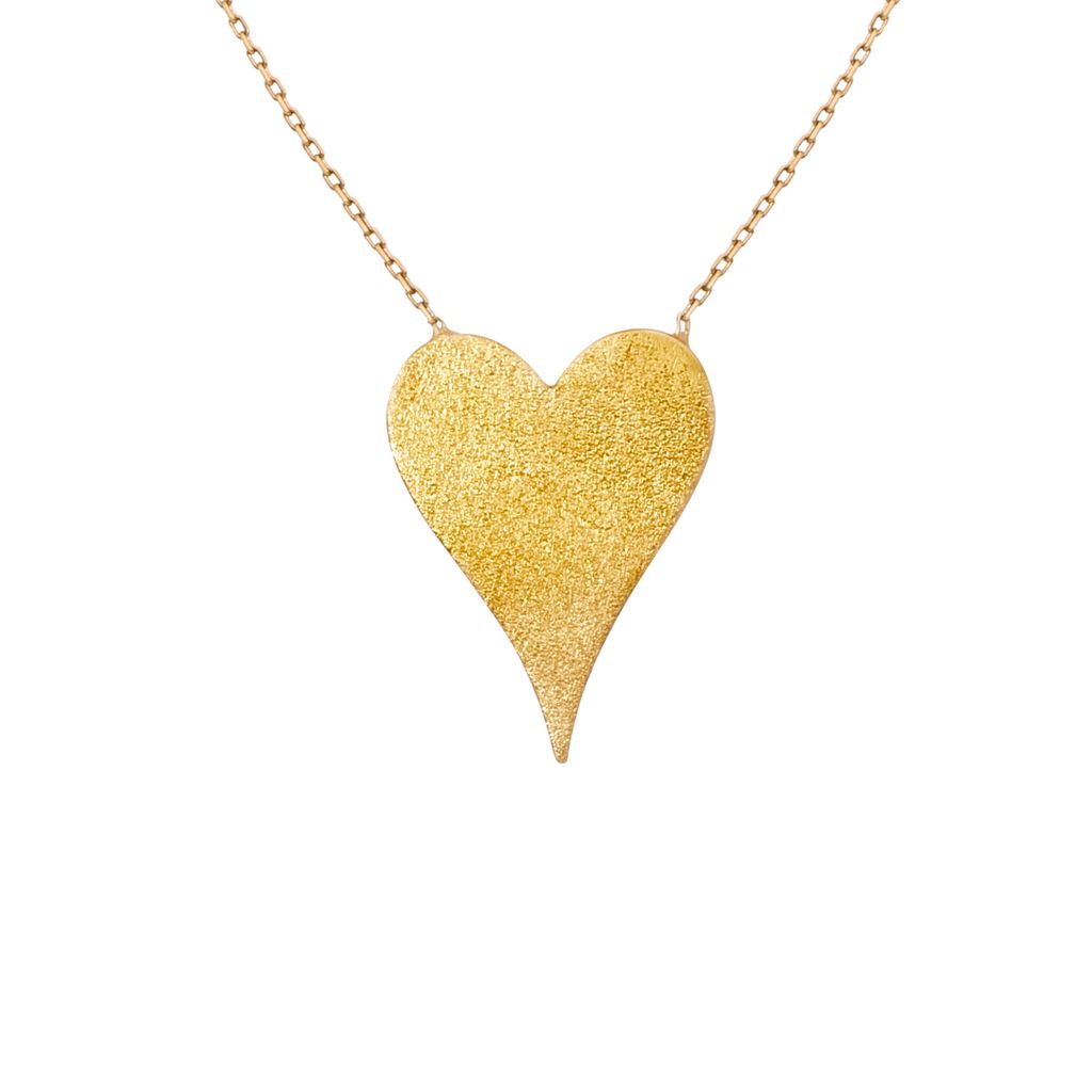 Corazón Decreto amor a Mamá oro amarillo